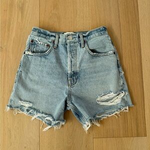Agolde Riley Jean Shorts